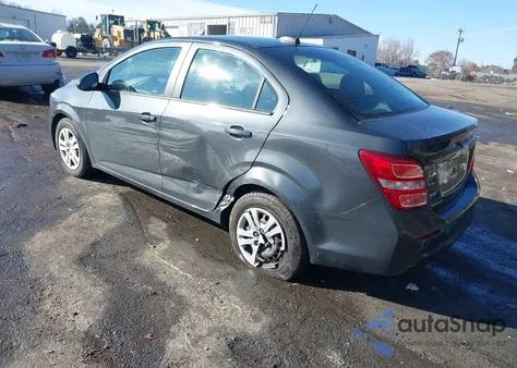 2017 Chevrolet Sonic Ls Auto from USA, damaged, VIN 1G1JB5SHXH4150466